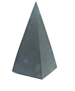 Tall Shungite Unpolished 6cm Pyramid