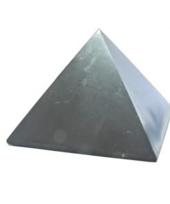Shungite 8cm polished Pyramid