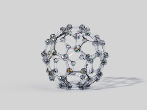 3D Fullerene Molecule