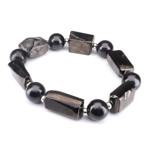 Elite Shungite and 12mm bead bracelet